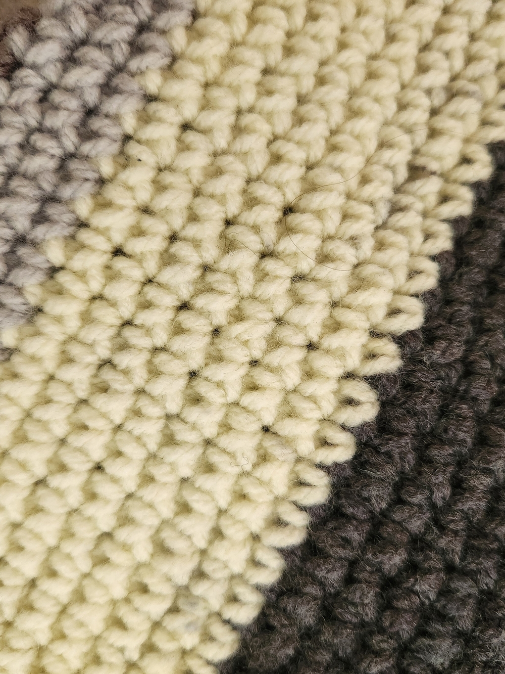 Handmade Double Layered Crocheted Pot Holders - Picture 2 of 2